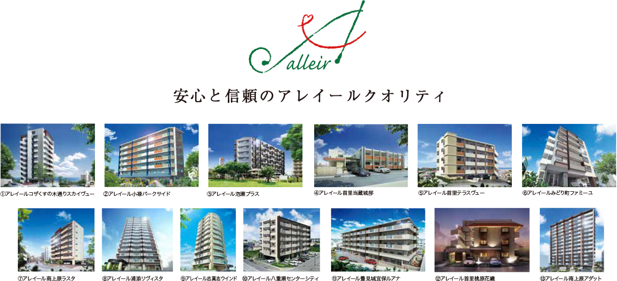 信頼のアレイールクオリティ